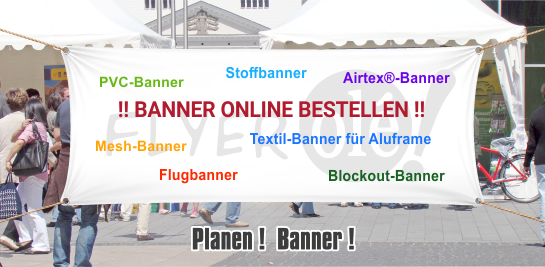 Banner, Planen, flyerole.de